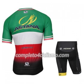 Bambino Completo Maglia + Pantaloncino 2017 Astana Pro Team Italia Campioni